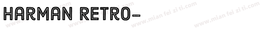 Harman Retro字体转换